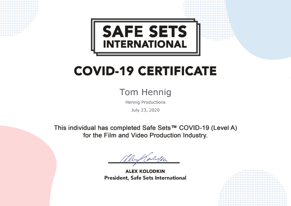 Covid-19 Certificate